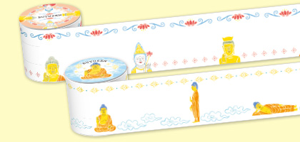 仏像ロールふせん